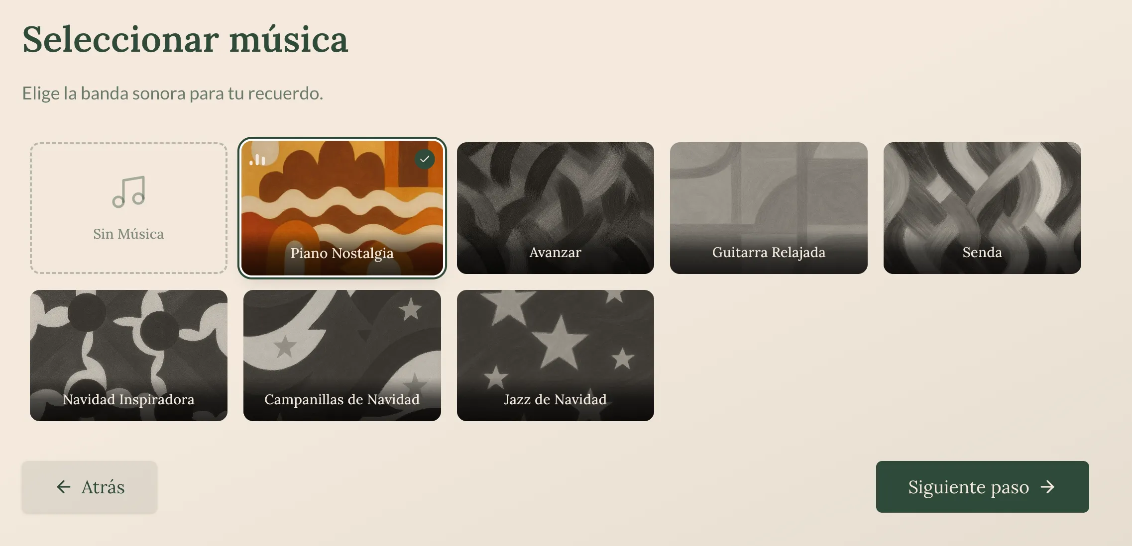 Selección de Música